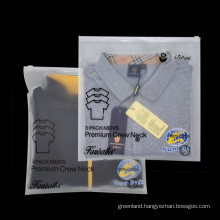 custom zip lock plastic recycled bags with logo